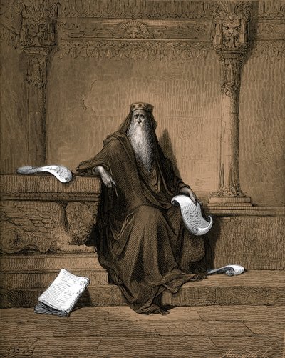King Solomon - Bible av Gustave Dore