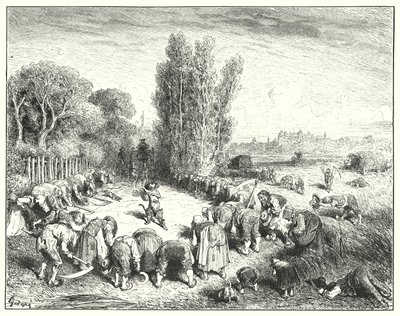 Mesterkatten eller puss i støvler; Puss In Boots (gravering) av Gustave Dore