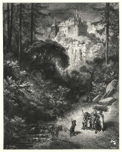 Mesterkatten eller puss i støvler; Puss i støvler av Gustave Dore