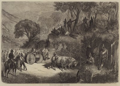 Middagsstopp for frivillige fra Calabria av Gustave Dore