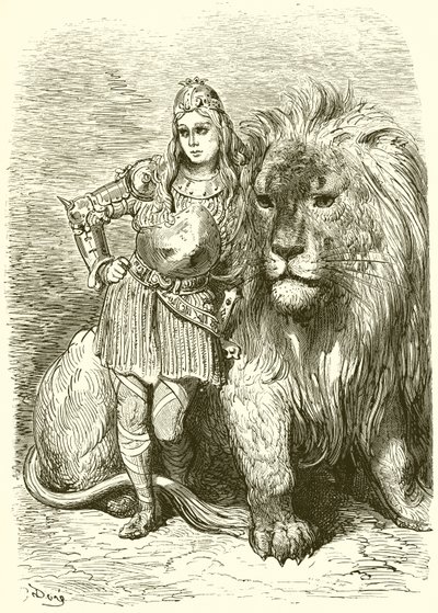 Mitaine og Oghris av Gustave Dore