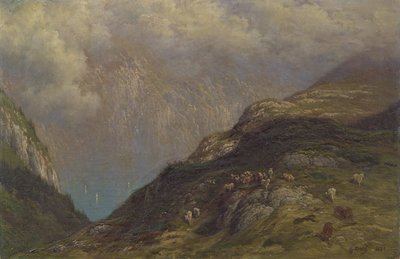 Fjelllandskap av Gustave Dore