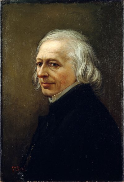 Portrett av Charles Philipon 1800-1862, ca 1860. av Gustave Dore