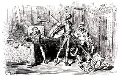 Prolog til Don Quixotes eventyr av Gustave Dore