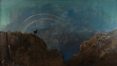 Regnbuelandskap av Gustave Dore