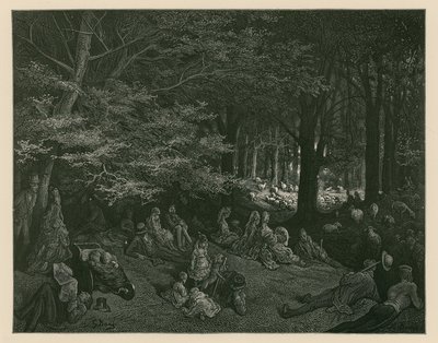 Regent's Park, London av Gustave Dore