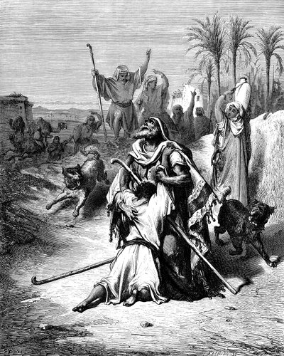 Return of the Prodigal Son, 1865-1866 av Gustave Dore