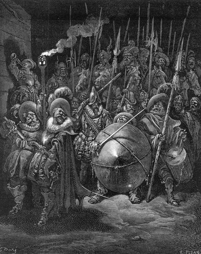 Sancho and the Knights, fra 