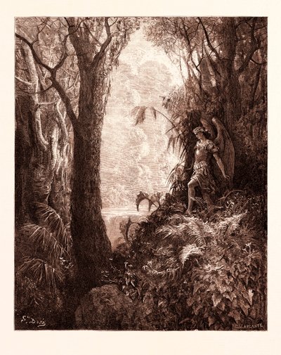 Satan i paradiset av Gustave Dore