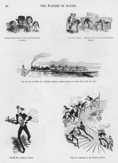 Sketcher Humorous and Grotesque av Gustave Dore (gravering) av Gustave Dore