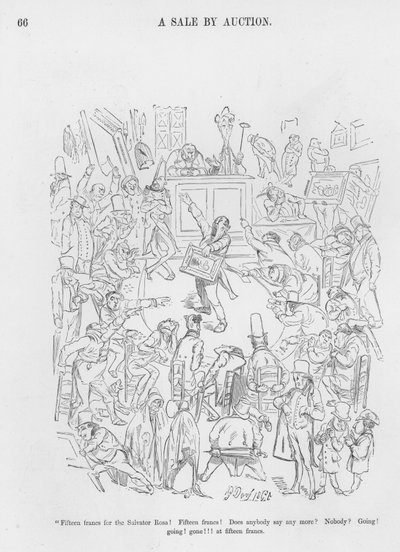 Sketcher Humorous and Grotesque av Gustave Dore (gravering) av Gustave Dore