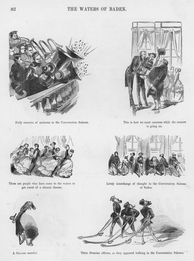 Sketcher Humorous and Grotesque av Gustave Dore (gravering) av Gustave Dore