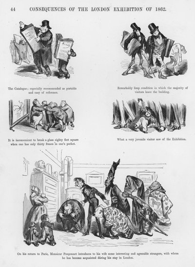 Sketcher Humorous and Grotesque av Gustave Dore (gravering) av Gustave Dore
