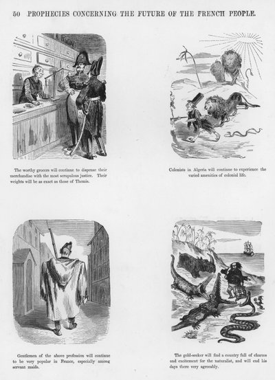 Sketcher Humorous and Grotesque av Gustave Dore (gravering) av Gustave Dore