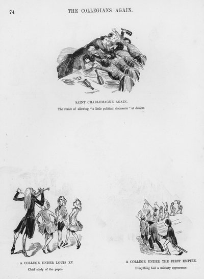 Sketcher Humorous and Grotesque av Gustave Dore (gravering) av Gustave Dore