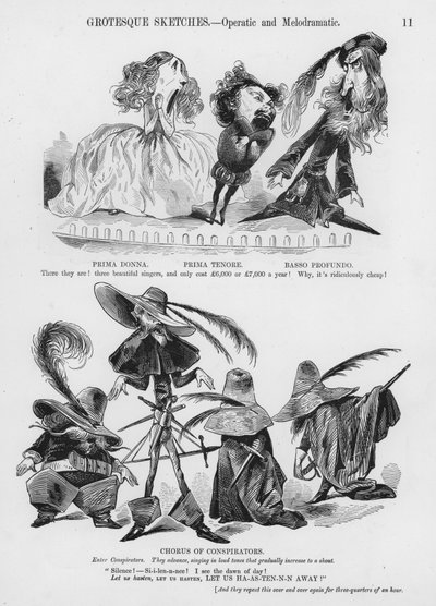 Sketcher Humorous and Grotesque av Gustave Dore (gravering) av Gustave Dore