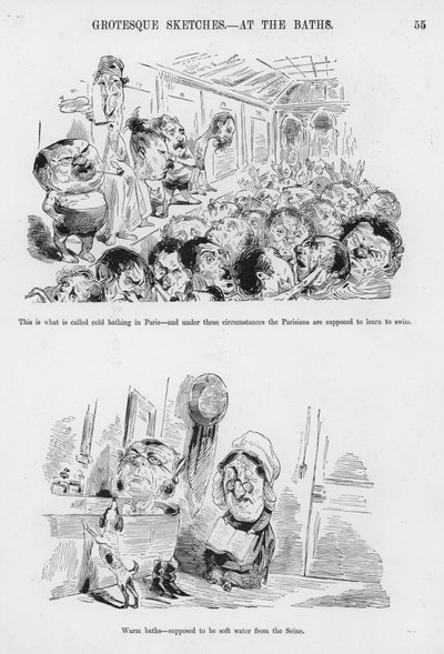 Sketcher Humorous and Grotesque av Gustave Dore (gravering) av Gustave Dore