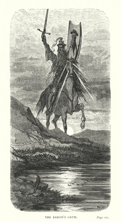 Baronens ed (gravering) av Gustave Dore