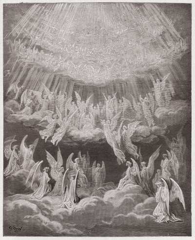 Den guddommelige komedie av Gustave Dore