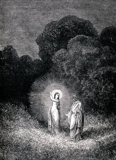 Den guddommelige komedie helvete av Gustave Dore
