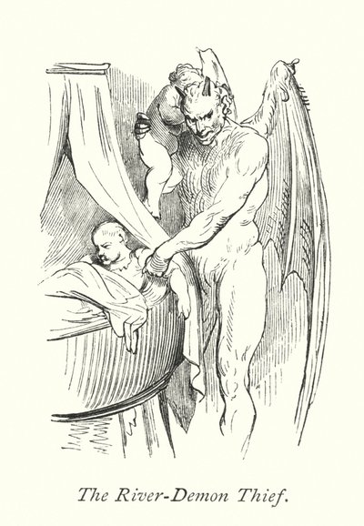Elvedemontyven (gravering) av Gustave Dore