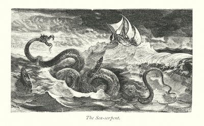 Sjøslangen (gravering) av Gustave Dore