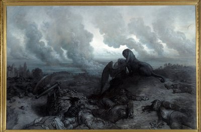 Gåten. Maleri av Gustave Dore (1832 - 1883) av Gustave Dore