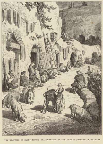 Grottene til Sacro Monte av Gustave Dore