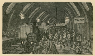 Arbeidertoget (gravering) av Gustave Dore