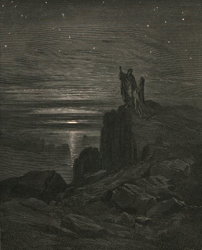 Derfra utstedte vi igjen stjernene, c1890. av Gustave Dore