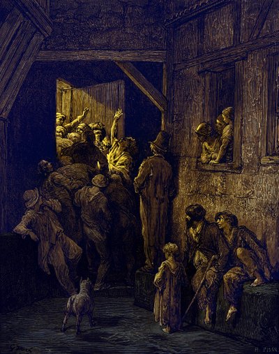 Slå ham ut, Ratcliff av Gustave Doré av Gustave Dore