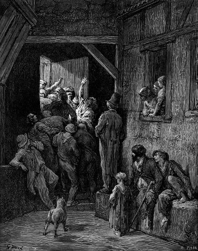 Slå ham ut, Ratcliff av Gustave Doré av Gustave Dore