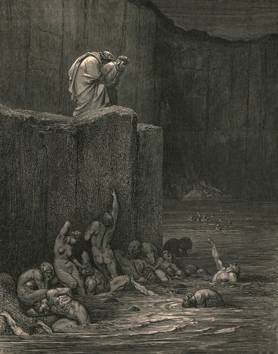 Hvorfor grådig bøyde dermed mer på meg, c1890. av Gustave Dore