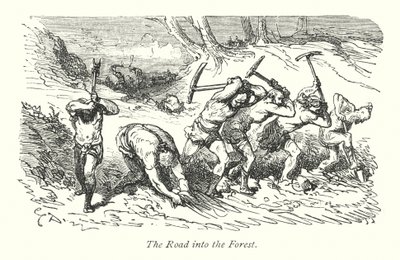 Windsorskogen (gravering) av Gustave Dore