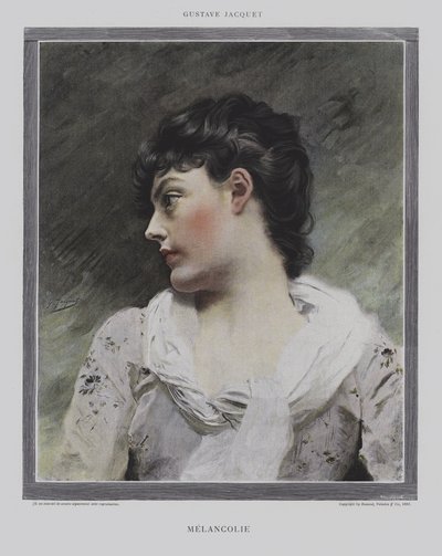 Melankoli av Gustave Jacquet
