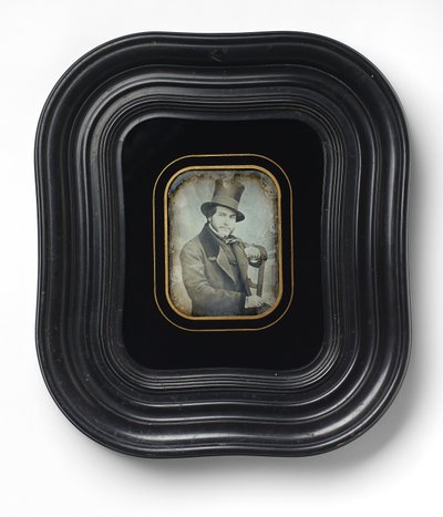 [En gentleman, muligens Frédéric Brisson] av Gustave Le Gray