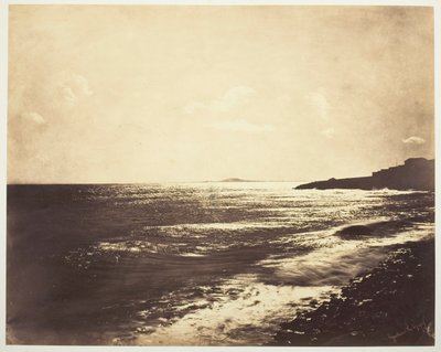 Middelhavet med Agdefjellet av Gustave Le Gray
