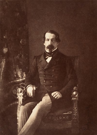 Portrett av Louis-Napoleon Bonaparte som prins-president, 1852. av Gustave Le Gray