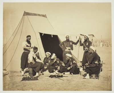 Uten tittel (Zouaves) av Gustave Le Gray