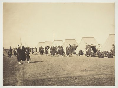 Uten tittel [Zouaves], 1857. av Gustave Le Gray