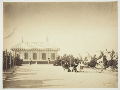 Uten tittel [offiserer], 1857. av Gustave Le Gray