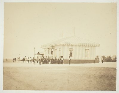 Uten tittel [offiserer og dignitærer], 1857. av Gustave Le Gray