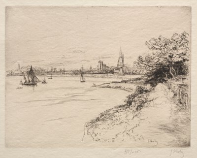 Cliff of Orbigny av Gustave Leheutre