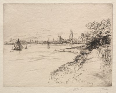 Cliff of Orbigny. av Gustave Leheutre