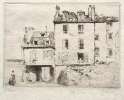 Rue Lacépède: hjertet av Aciereur Cottens. av Gustave Leheutre