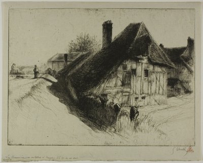 Lavsittende bondebolig, Troyes av Gustave Leheutre