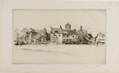 Tårnet i St. Nizier, Troyes av Gustave Leheutre