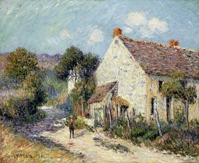 Landskapet i Seine-et-Oise; Landskapet i Sein-et-Oise, 1906 av Gustave Loiseau