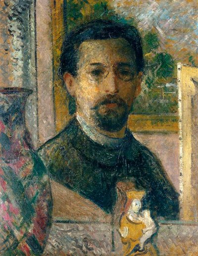 Selvportrett, ca. 1916 av Gustave Loiseau