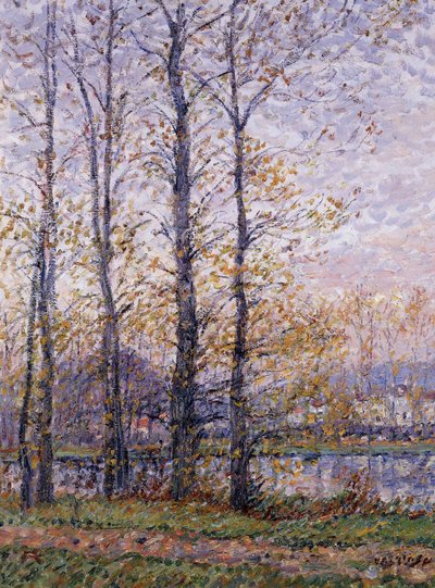 The Banks of the Oise at Precy; Les Bords de l"Oise a Precy, av Gustave Loiseau